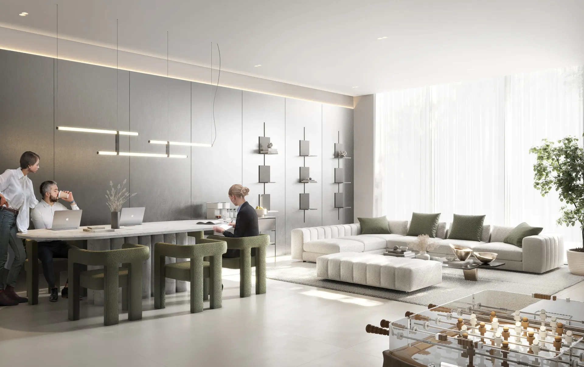 V1VID Residence – gyvenamasis bokštas su banguotais balkonais Jumeirah Village Triangle