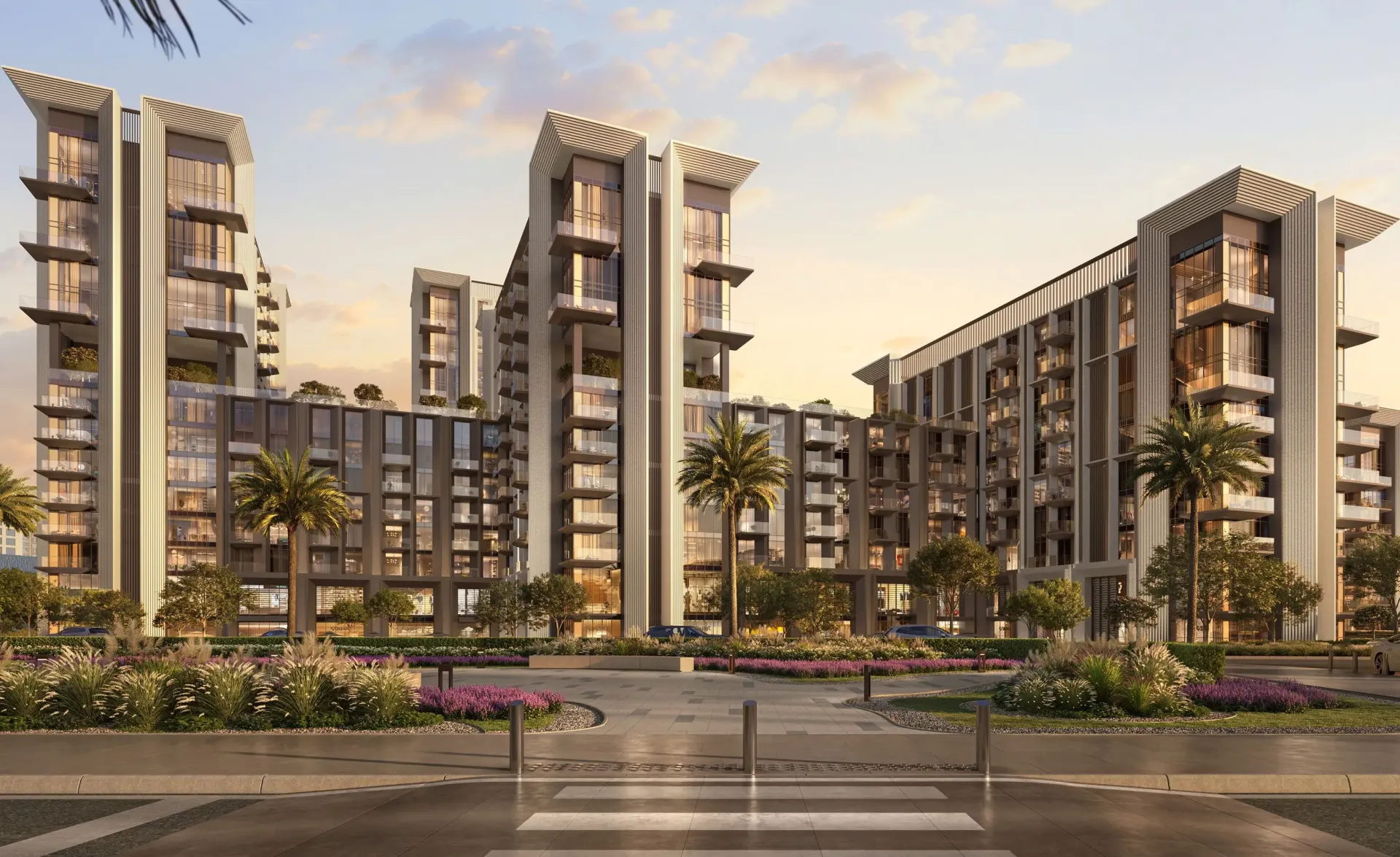Sei Saadiyat – gyvenamieji bokštai su želdiniais Saadiyat Cultural District, Abu Dabyje