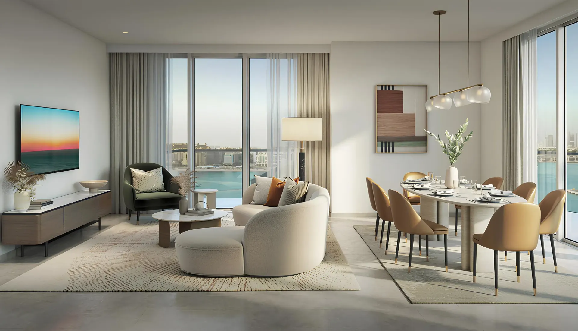 Bayview by Address Resorts – gyvenamieji bokštai Emaar Beachfront